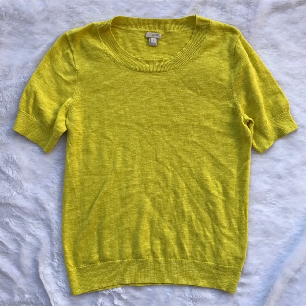 J.CREW short sleeve sweater